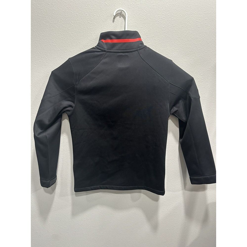 Men's Fanatics Black Chicago Blackhawks Full-Zip Fleece Jacket - Small - Picture 2 of 9